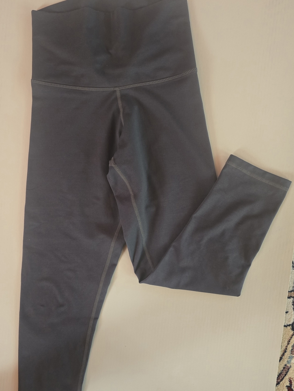 DYI Gray High-Waist 7/8 Leggings